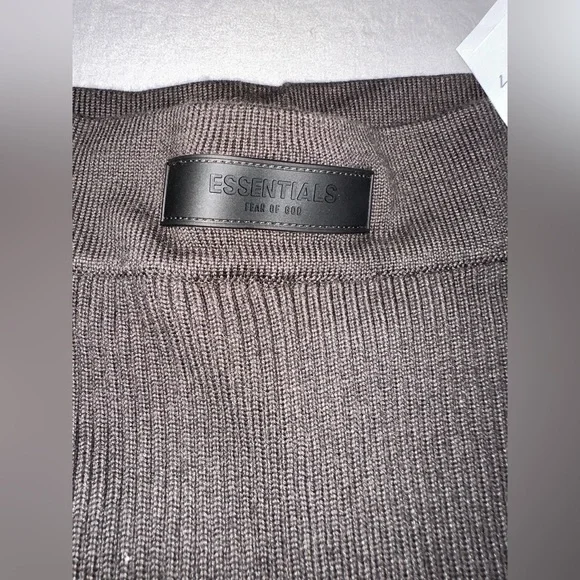 Essentials Fear of god fret leggings ribbed size small - Picture 2 of 4